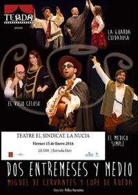 La Nucia Cartel entremeses teatro 2016
