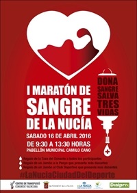La Nucia Cartel Maraton Sangre pr 2016
