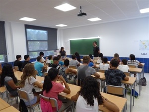 Las clases han comenzado también hoy en el Instituto de La Nucía