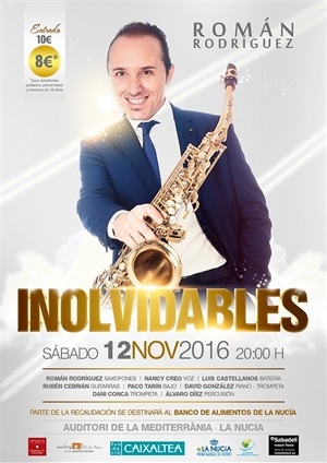 El saxofonista nuciero Román Rodríguez presentará su nuevo disco "Inolvidables"