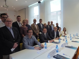 Todos los participantes en esta reunión del Consejo de Dirección de la Universidad de Alicante