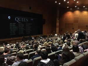 L'Auditori de la Mediterrània estrenó la nueva producción musical de Queen que viajará por 28 ciudades españolas en los próximos meses