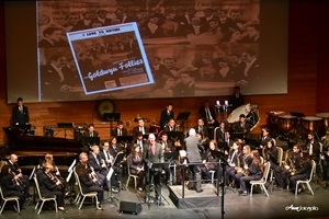 La banda de la Unió Musical de La Nucía en un concierto en l'Auditori en 2016