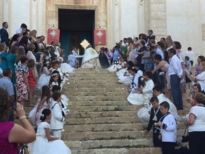 Los niños y niñas que han hecho la comunión, serán los protagonistas de este procesión