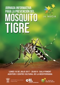 La Nucia Cartel Mosquito Tigre 2017