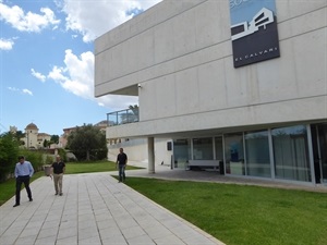 El edificio del Centro Social El Calvari alberga las dependencias de la concejalía de Bienestar Social del Ayuntamiento de La Nucía