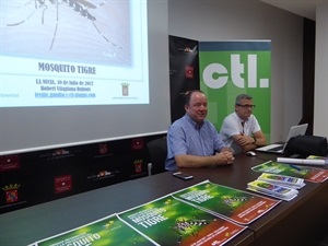 Manuel Alcalá, concejal de Sanidad en la presentación de la Charla Informativa sobre el Mosquito Tigre