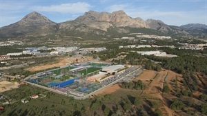 Vista aérea de la Ciutat Esportiva Camilo Cano