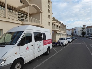 El Centro de Transfusiones de la Comunidad Valenciana se desplazó ayer a La Nucía
