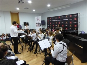 La banda juvenil de la Unió Musical La Nucía cerró las audiciones