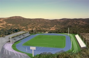 Proyecto del estadio con pista de atletismo de La Nucía