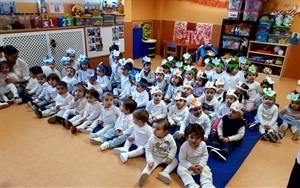 Un año más l'Escola Infantil Municipal El Bressol celebró el Dia de la Pau con diferentes actividades