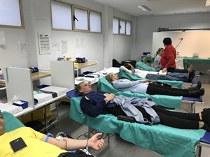 33 personas participaron en la donación de sangre de febrero de 2018