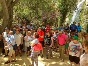 Los pensionistas valencianos visitaron los rincones más pintorescos de La Nucía