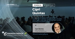 La conferencia de  Cipri Quintas cerrará el #EcommasterLaNucia