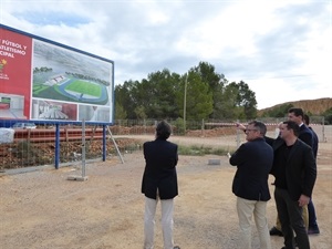 Estas obras del Estadio de Atletismo se están realizando sobre una parcela de 34.310 m2
