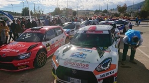 Los reagrupamientos del 24 Rally La Nucía Costa Blanca se realizaron en la Ciutat Esportiva Camilo Cano