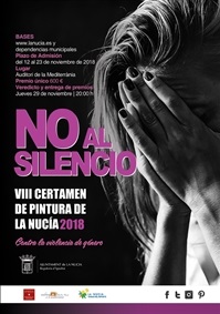 La Nucia Cartel No Silencio 2018 ok