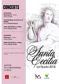 La Nucía Cartel de Santa Cecilia 2018