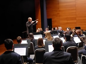El concierto se celebró ayer a mediodía en l'Auditori de La Nucía