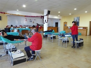 46 personas donaron sangre
