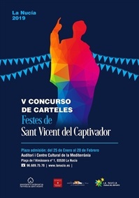La Nucía Cartel Concurs Carteles S. Vicente 2019