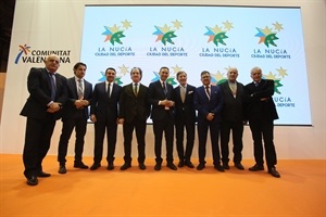 En la presentación en FITUR La Nucía se coronó como "Capital del Deporte 2019 de la Costa Blanca"