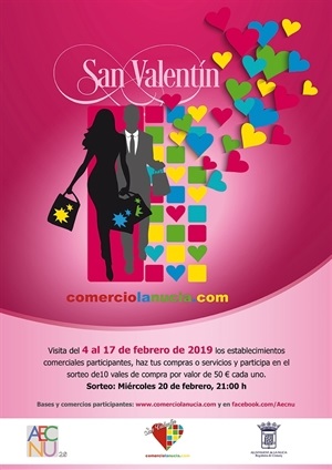 Cartel de la Campaña de San Valentín 2019