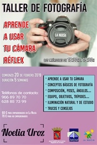 La Nucia Cartel curso fotog juv 2019