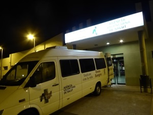 La donación se realizó en el Consultorio de Salud de Pinar de Garaita