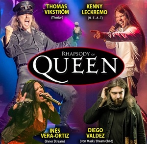 Cuatro cantantes de primer nivel internacional protagonizan “Rhapsody of Queen”