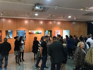 La Sala de exposiciones del Centre Juvenil de La Nucía acoge la exposición de Julia Cortes