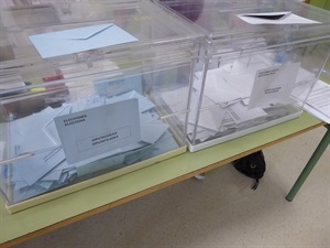 Las elecciones Europeas y Locales en La Nucía tienen un global de 22 mesas electorales