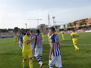 Raul Albiol, jugador del Villarreal C.F. al inicio del partido