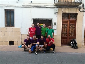 El equipo Pardal- Aixeta ganó la primera semifinal a la penya Els Penjats