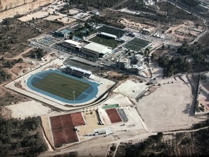 Vista del Estadio Olímpico de Atletismo de La Nucía