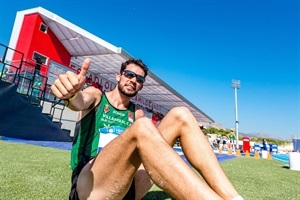 Álvaro Martín fue oro en los 10.000 metros
