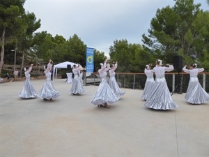 Entre las actuaciones y propuestas culturales estuvo la de la Escuela de Danza de La Nucia
