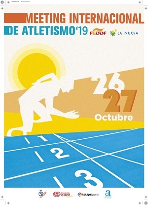 Cartel del Meeting de Atletismo Adaptado