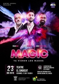 La Nucia Cartel Gala Magia juventud nav 2019