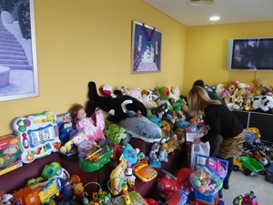 Más de 500 juguetes harán que la "navidad" llegue a todos los hogares