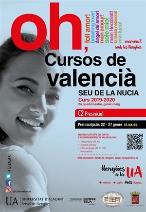 Es la sexta ocasión que se organiza este "Curs C2 de Valencià" de la UA en La Nucía