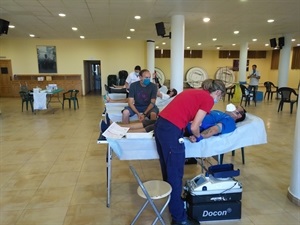 El Centro de Transfusiones de la Comunidad Valenciana estuvo el martes 23 en La Nucía