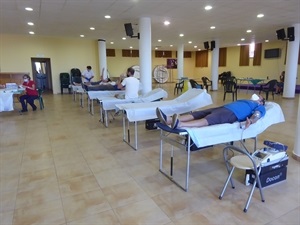 51 personas donaron sangre en la segunda donación de este mes de junio