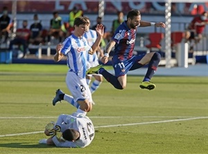 El capitán Morales fue el jugador más incisivo del Levante