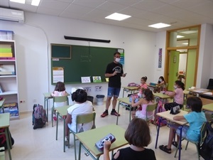 Una clase de tercero de primaria del Colegio Sant Rafel