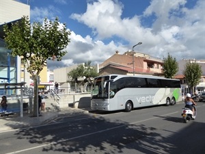 Desde la parada del Centre Juvenil saldrá cada día el autobús universitario de ABEU