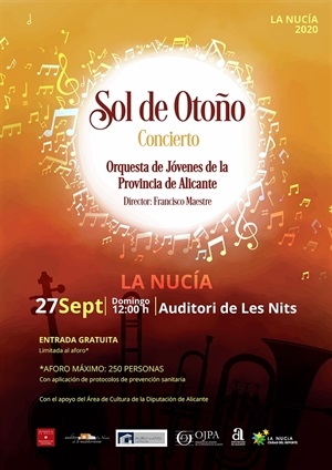 La Nucia cartel concierto OJPA LesNits 2020