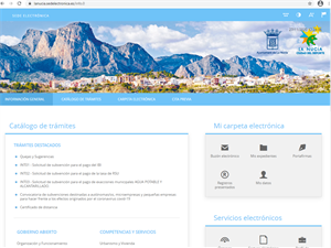 La subvención se puede tramitar on-line a través de la Sede Electrónica del Ayuntamiento de La Nucía