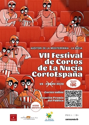 Nuevo cartel del Festival de Cortos con la fecha ampliada
